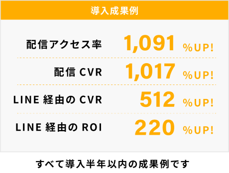 導入成果例